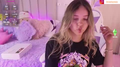 Snapshot of imlarisamaia chatting on March 3, 4:15 pm Larisa online show from March 3, 4:15 pm