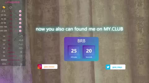 your kitty JANE roawww online show from March 5, 8:10 am