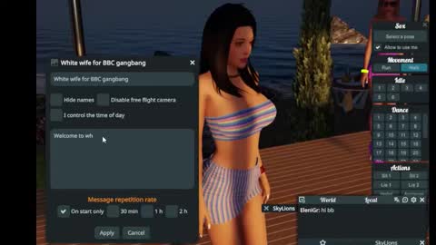 Snapshot of jstel chatting on October 18, 4:16 am EleniGr online show from October 18, 4:16 am