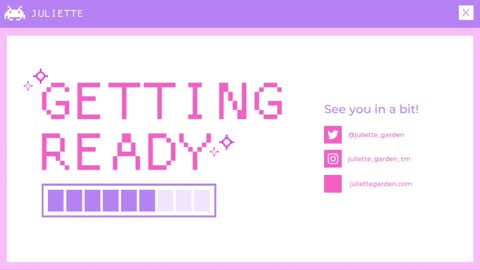 Snapshot of juliette_garden chatting on October 10, 2:17 am Here most days 3 online show from October 10, 2:17 am