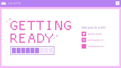 Snapshot of juliette_garden chatting on October 9, 12:38 am Here most days 3 online show from October 9, 12:38 am