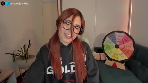 Snapshot of jungleofpandas chatting on February 7, 3:45 am Call me Sussy  online show from February 7, 3:45 am