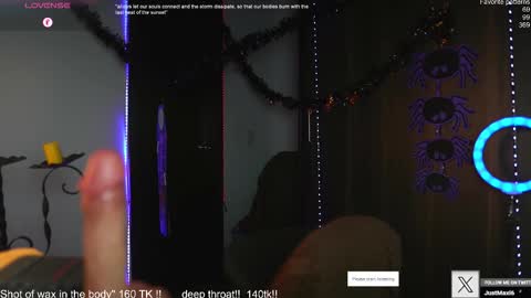Snapshot of just_your_dreamboy chatting on October 5, 1:03 am Maxi online show from October 5, 1:03 am