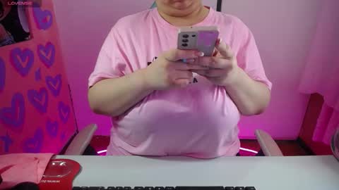 Snapshot of kathybigboobsbbw_ chatting on October 19, 9:19 pm kathybigboobsbbw_ online show from October 19, 9:19 pm