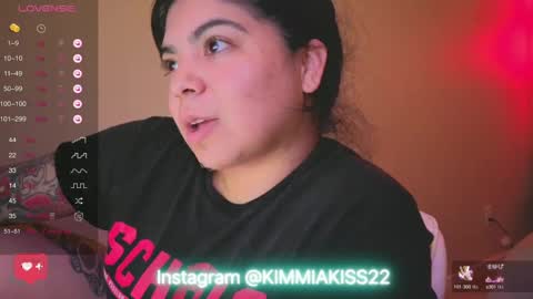 Snapshot of kimmiakiss22 chatting on January 31, 6:24 am Kimmi online show from January 31, 6:24 am