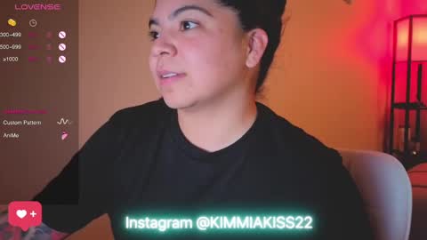 Snapshot of kimmiakiss22 chatting on February 7, 6:14 am Kimmi online show from February 7, 6:14 am