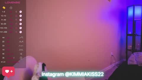 Snapshot of kimmiakiss22 chatting on February 18, 4:15 am Kimmi online show from February 18, 4:15 am