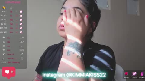 Snapshot of kimmiakiss22 chatting on February 9, 7:52 pm Kimmi online show from February 9, 7:52 pm