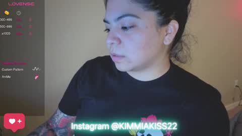 Snapshot of kimmiakiss22 chatting on February 8, 2:15 am Kimmi online show from February 8, 2:15 am
