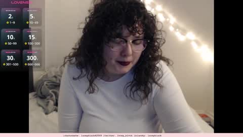 Snapshot of laceyblack42069 chatting on February 25, 4:25 pm Lacey online show from February 25, 4:25 pm