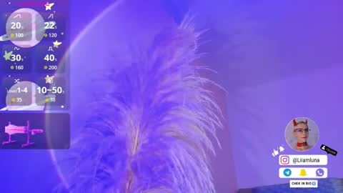 Snapshot of liiamluna chatting on September 26, 9:17 am Liiam Luna online show from September 26, 9:17 am