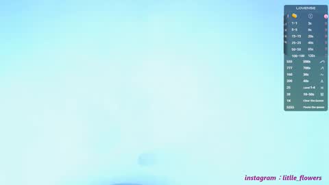 Snapshot of litlle_flowers chatting on October 12, 2:26 am Lana online show from October 12, 2:26 am