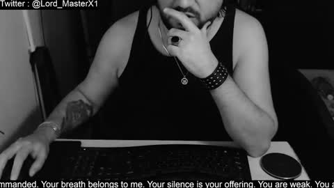 lord_masterx online show from November 30, 9:11 pm