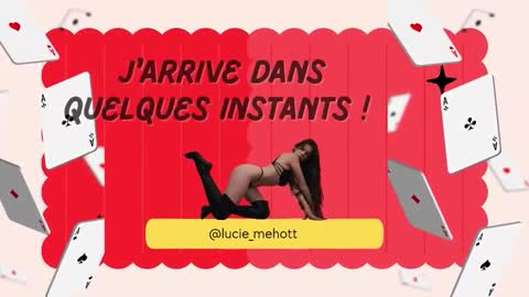 Lucie hot follow me on  online show from September 10, 7:15 pm