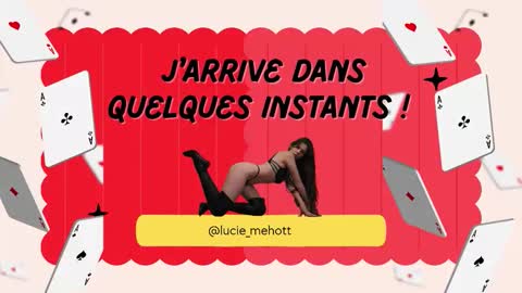 Lucie hot follow me on  online show from November 2, 7:25 pm