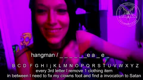 Madame Lucifer online show from February 4, 5:44 am