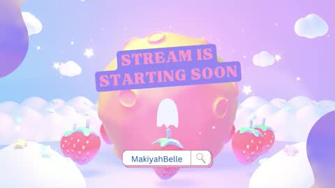 MakiyahBelle online show from March 23, 5:56 am