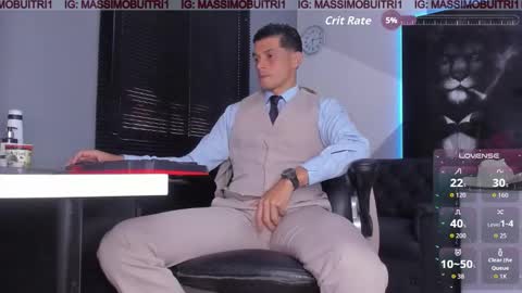 I am Massimo online show from October 23, 9:48 pm