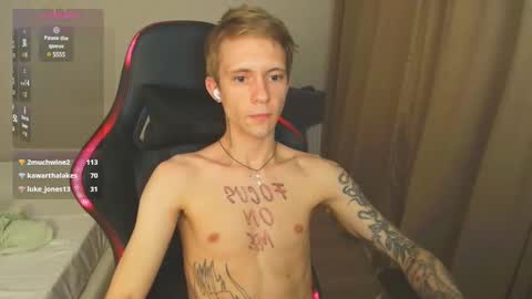 Max Gen with tats 24years  And Ethan without tats 20 years online show from March 3, 5:41 pm