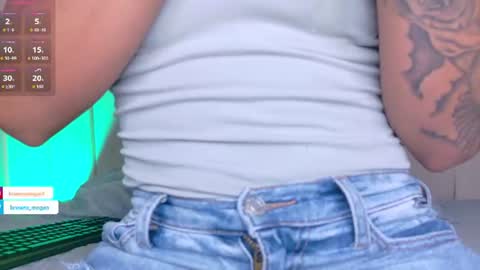 Megan  online show from July 3, 1:05 pm
