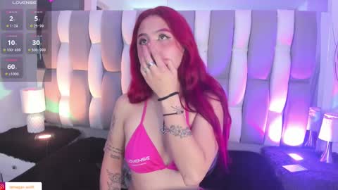 Snapshot of megan_wolf_1 chatting on February 22, 9:12 am Megan Online 1200am To 600 am Colombian time online show from February 22, 9:12 am