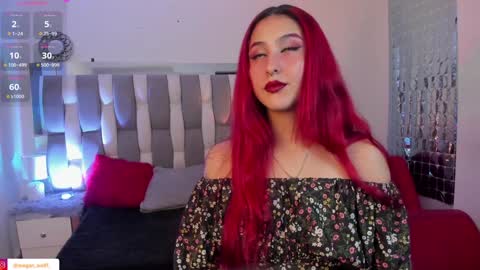 Snapshot of megan_wolf_1 chatting on January 7, 5:01 am Megan Online 1200am To 600 am Colombian time online show from January 7, 5:01 am