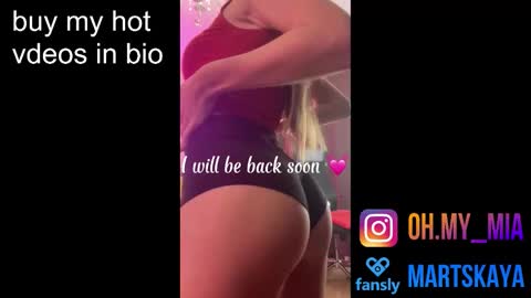Snapshot of mia4sin chatting on September 23, 9:47 am Mia Martskaya online show from September 23, 9:47 am