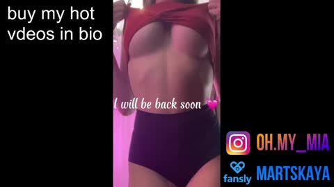 Snapshot of mia4sin chatting on February 16, 5:59 am Mia Martskaya online show from February 16, 5:59 am