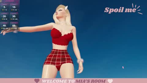 Snapshot of mia_lilah chatting on October 5, 6:37 pm Mia online show from October 5, 6:37 pm