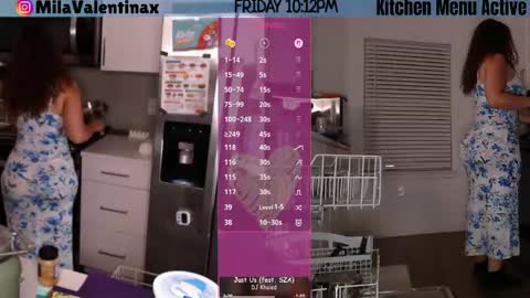 Mila Valentina online show from May 30, 2:10 am