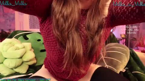 milla_milla online show from February 18, 7:54 am