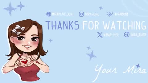 mirarune online show from February 1, 7:11 pm