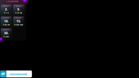 valentina online show from November 13, 3:26 pm