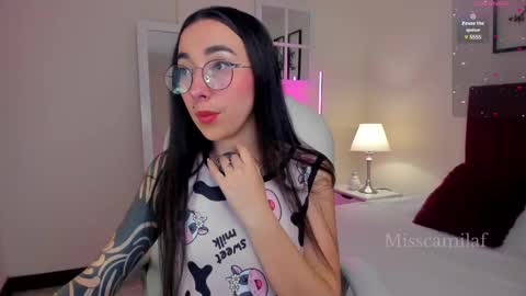 Snapshot of misscamilaf chatting on February 21, 12:05 am Camila Flores online show from February 21, 12:05 am