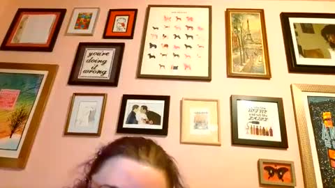Snapshot of nakedcrafts chatting on March 2, 5:44 am Lizzy online show from March 2, 5:44 am