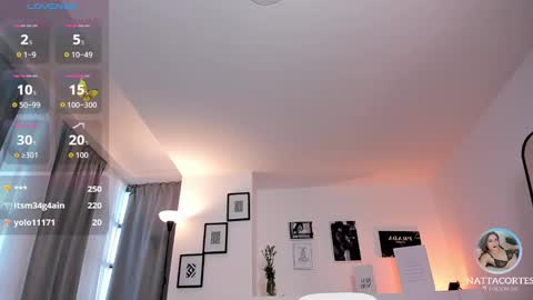 Snapshot of natta_cortes chatting on October 9, 8:25 pm Nattaly online show from October 9, 8:25 pm