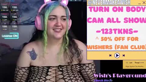 Wishs Playground online show from February 27, 5:38 pm