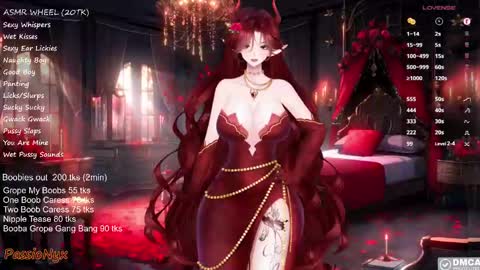 Succubus Nyx online show from February 7, 3:13 am