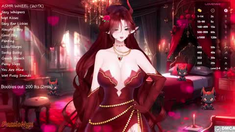 Succubus Nyx online show from February 22, 2:39 am