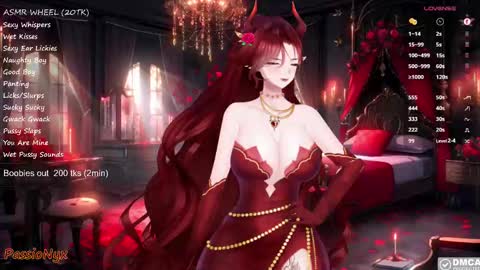 Succubus Nyx online show from January 31, 4:25 am