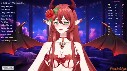Succubus Nyx online show from January 16, 4:49 am