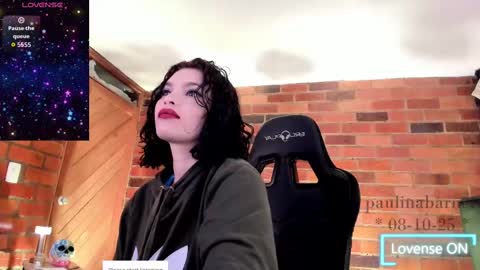 Snapshot of paulinabarnett_ chatting on October 8, 9:48 am Paulina online show from October 8, 9:48 am
