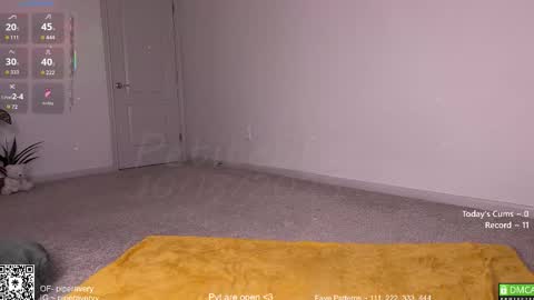 Snapshot of petitebrat chatting on October 19, 12:04 am PiperAvery online show from October 19, 12:04 am