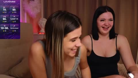 Lora black  and Lili blonde welcome you here online show from January 26, 3:14 pm