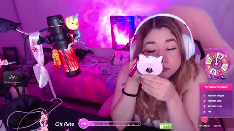 Snapshot of pink_girl0n chatting on February 11, 11:31 am Kitty online show from February 11, 11:31 am