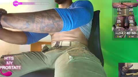 Snapshot of proudlyblack30 chatting on October 1, 3:44 pm sergeant. online show from October 1, 3:44 pm