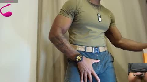 Snapshot of proudlyblack30 chatting on February 7, 2:26 pm sergeant. online show from February 7, 2:26 pm