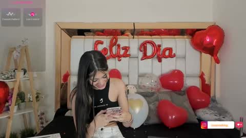 Snapshot of rosannaking chatting on February 14, 11:31 pm Aleja online show from February 14, 11:31 pm