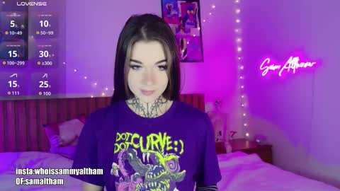 Snapshot of sammyaltham chatting on October 12, 12:03 am Sam online show from October 12, 12:03 am
