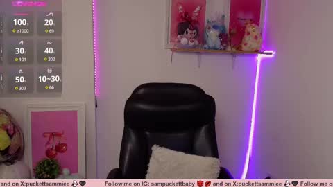 Snapshot of sampuckettbaby chatting on March 7, 4:11 pm sampuckettbaby online show from March 7, 4:11 pm